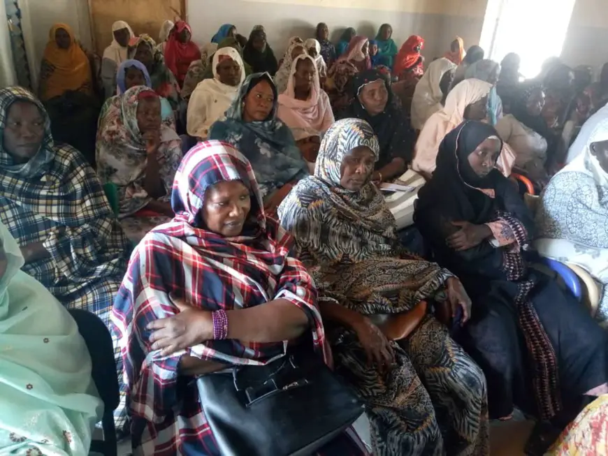 Tchad : au Guéra, les femmes s'activent pour la SENAFET. © Alwihda Info