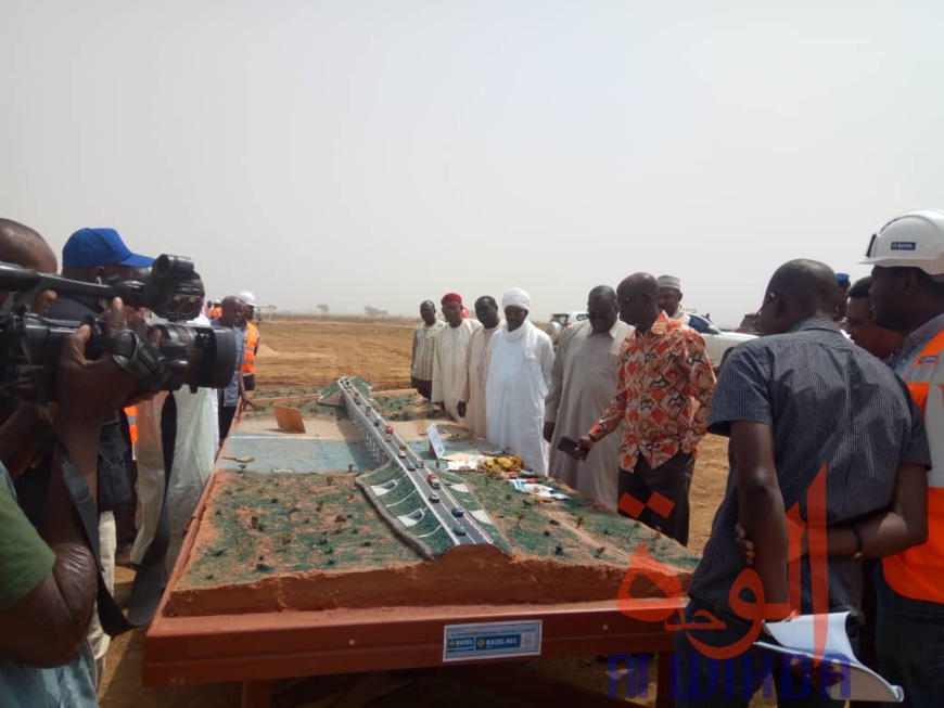 Tchad : découvrez la maquette 3D du futur pont entre Bongor et Yagoua (Cameroun). © Golmen Ali/Alwihda Info