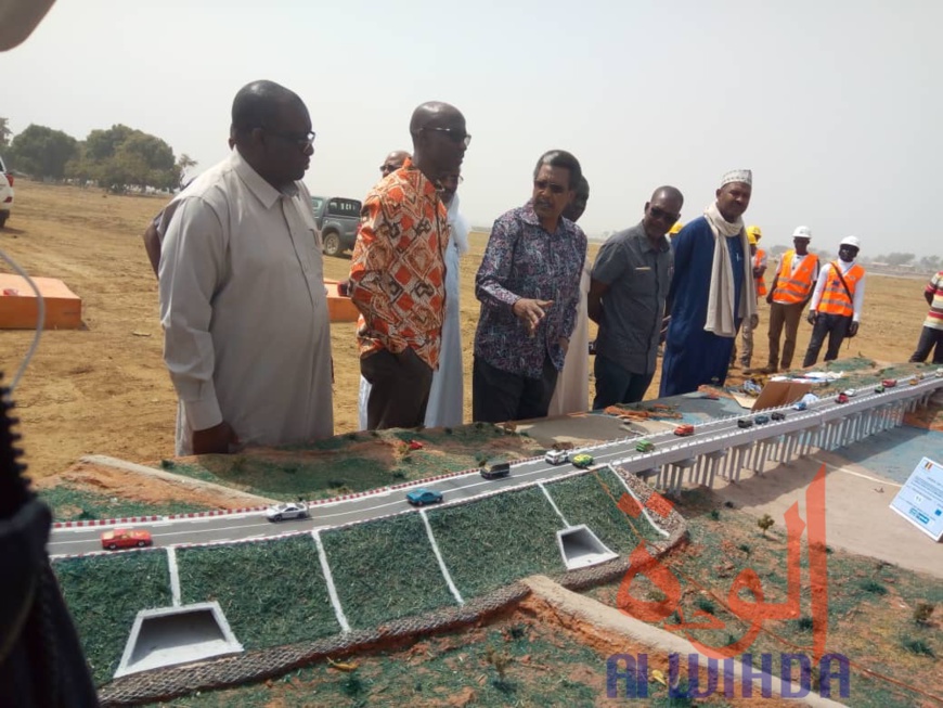 Tchad : découvrez la maquette 3D du futur pont entre Bongor et Yagoua (Cameroun). © Golmen Ali/Alwihda Info