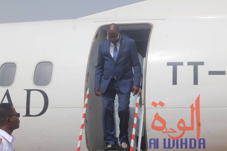 Tchad : le ministre d'Etat Kalzeube Payimi et sa délégation accueillis à Pala. © Malick Mahamat/Alwihda Info