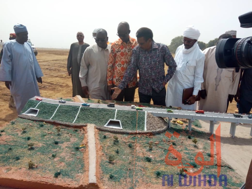 Ministre Issa Doubragne : "un véritable symbole d'intégration" avec le pont Bongor-Yagoua. © Golmen Ali/Alwihda Info