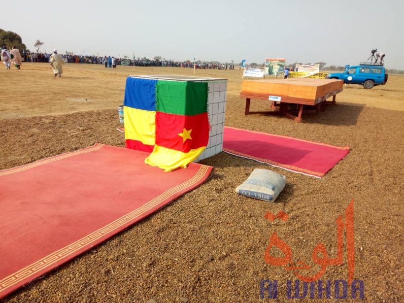 Tchad : la population mobilisée à Bongor pour la visite du président. © Golmen Ali/Alwihda Info Tchad : la population mobilisée à Bongor pour la visite du président. © Golmen Ali/Alwihda Info