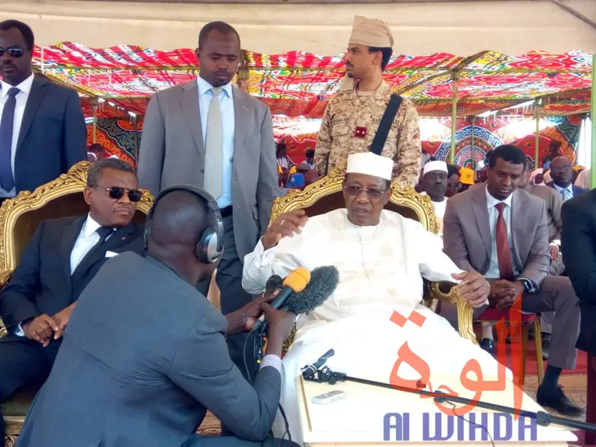 Tchad : le président Déby et le Premier ministre camerounais à Bongor