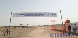Tchad : lancement du PADLFIT à Laï, les précisions du ministre de l'Economie. © Djibrine Haïdar/Alwihda Info Tchad : lancement du PADLFIT à Laï, les précisions du ministre de l'Economie. © Djibrine Haïdar/Alwihda Info