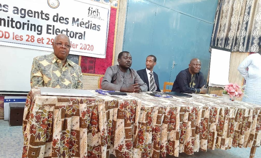 Tchad : en marge des élections, la LTDH mise sur un monitoring efficace des médias. © Adam Ibrahim/Alwihda Info