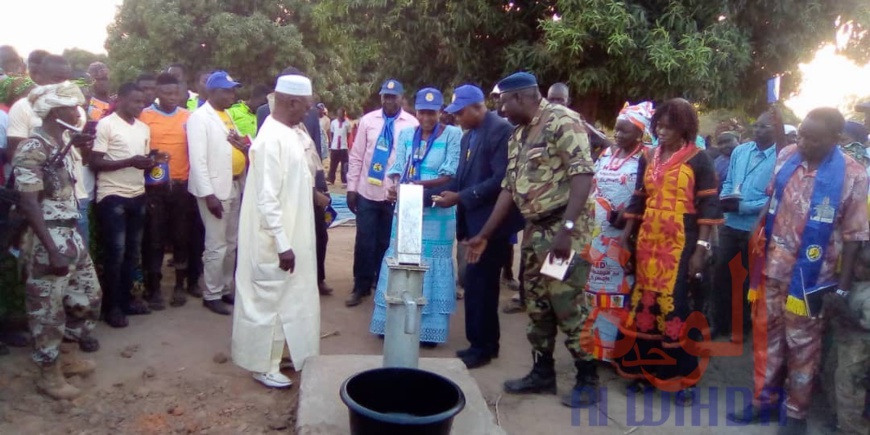 Tchad : 6 forages d'eau à Gagal pour apaiser la souffrance de la population. © Foka Mapagne/Alwihda Info