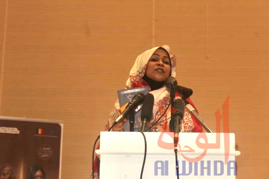 Tchad : la Première Dame annonce la sortie de son deuxième livre. © Abakar Chérif Hamid/Alwihda Info Tchad : la Première Dame annonce la sortie de son deuxième livre. © Abakar Chérif Hamid/Alwihda Info
