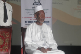 Tchad : le prix de l'intégrité décerné à Abbas Mahamat Ambadi. © Abakar Chérif Hamid/Alwihda Info