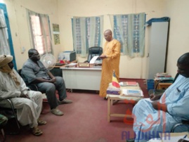 Tchad : le gouverneur de Sila inspecte les services administratifs. © Mahamat Issa Gadaya/Alwihda Info