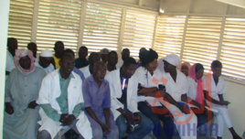 Tchad : en province, les agents sanitaires sensibilisés sur le coronavirus. © Mbainaissem Gédéon/Alwihda Info Tchad : en province, les agents sanitaires sensibilisés sur le coronavirus. © Mbainaissem Gédéon/Alwihda Info