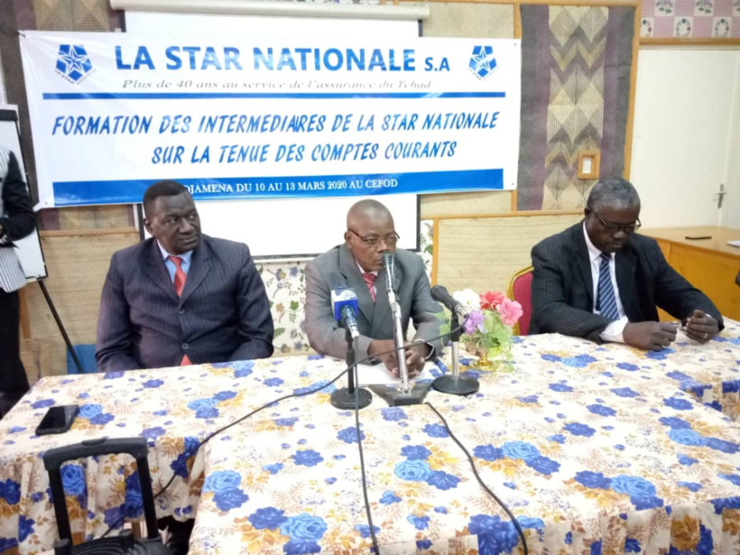 Tchad : les intermédiaires d’assurances formés sur la tenue des comptes courants. © Kelvin Mendig-lembaye/Alwihda Info Tchad : les intermédiaires d’assurances formés sur la tenue des comptes courants. © Kelvin Mendig-lembaye/Alwihda Info