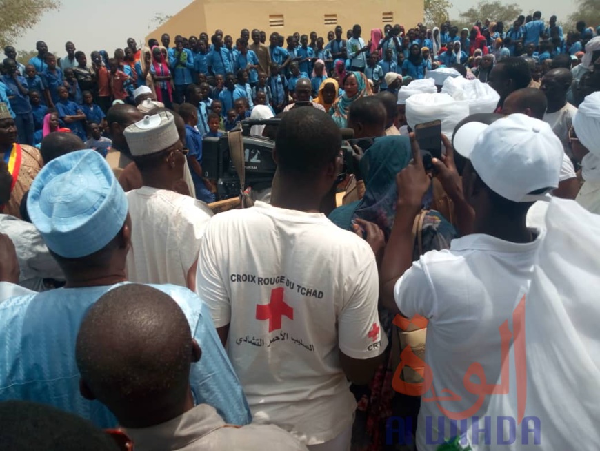 Tchad : un appui en matériel pour le secteur éducatif du Guéra. © Béchir Badjoury/Alwihda Info Tchad : un appui en matériel pour le secteur éducatif du Guéra. © Béchir Badjoury/Alwihda Info