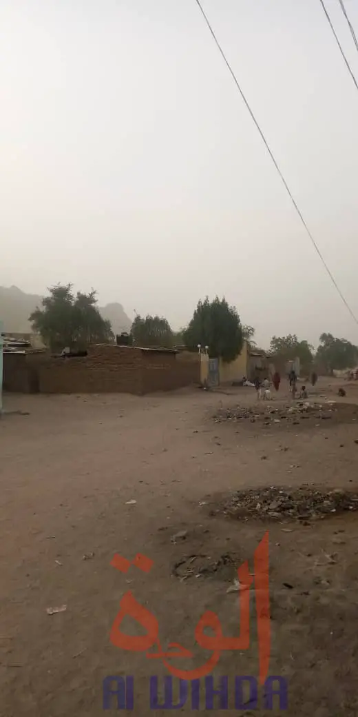Tchad : la brume de poussière recouvre Mongo