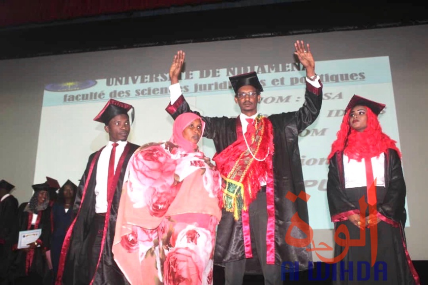 Tchad : parchemin de fin d'études pour la promotion universitaire Nadji Madou