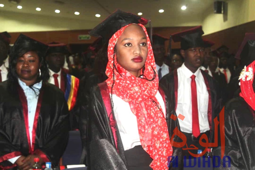 Tchad : parchemin de fin d'études pour la promotion universitaire Nadji Madou