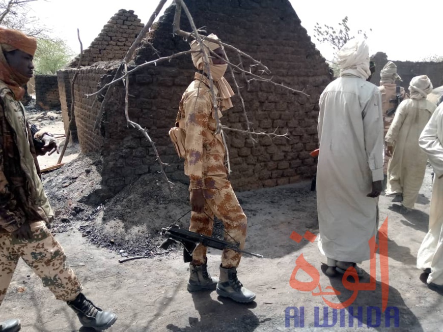 Tchad : un incendie ravage un village au Batha, la population dans le désarroi