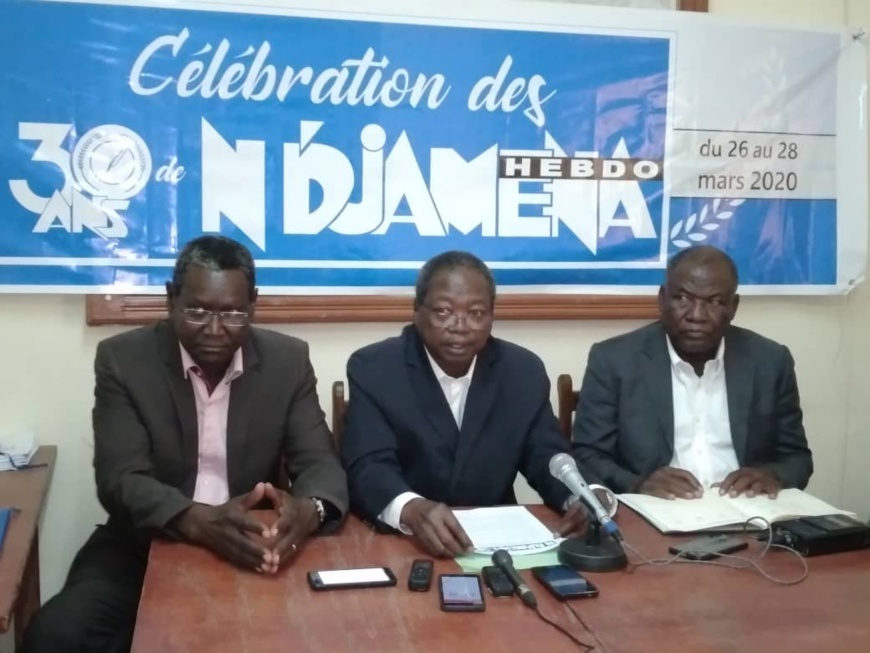 Tchad : la célébration des 30 ans de N'Djamena Hebdo reportée. © Djibrine Haïdar/Alwihda Info Tchad : la célébration des 30 ans de N'Djamena Hebdo reportée. © Djibrine Haïdar/Alwihda Info