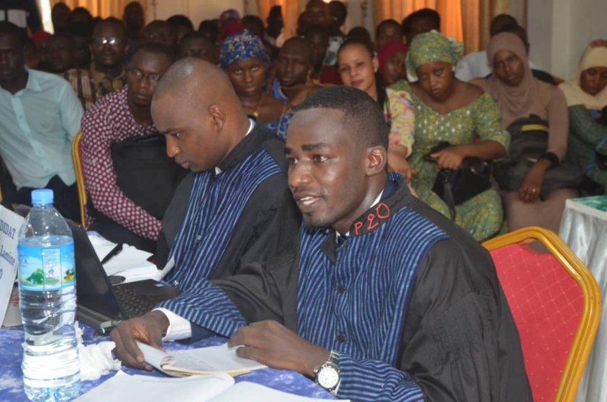 Aspects épidémiologique et clinique de la grippe : un doctorant tchadien honoré en Guinée. © DR Aspects épidémiologique et clinique de la grippe : un doctorant tchadien honoré en Guinée. © DR