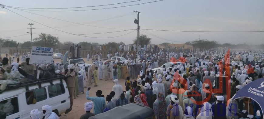 Tchad : la mobilisation ne faiblit pas à Abéché, à la veille de l'intronisation. © Alwihda Info