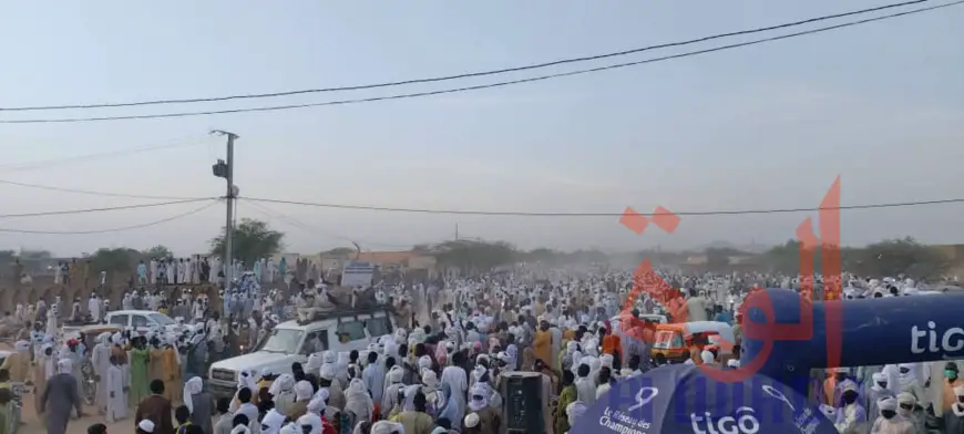Tchad : la mobilisation ne faiblit pas à Abéché, à la veille de l'intronisation. © Alwihda Info