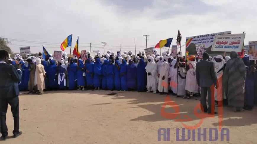 Tchad : à Abéché, la place de l'Indépendance se remplie pour l'intronisation. © Malick Mahamat/Alwihda Info