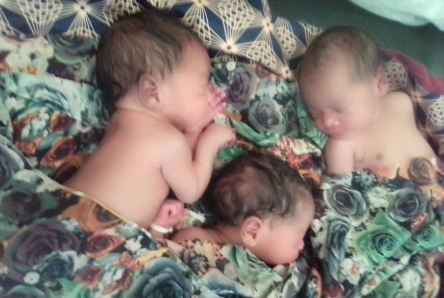 Tchad : une femme donne naissance à des triplés à Abéché. © DR Tchad : une femme donne naissance à des triplés à Abéché. © DR