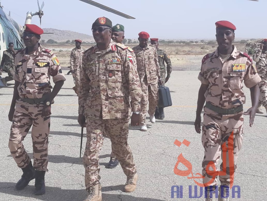Tchad : une délégation militaire soudanaise à l'Est. © Alwihda Info Tchad : une délégation militaire soudanaise à l'Est. © Alwihda Info