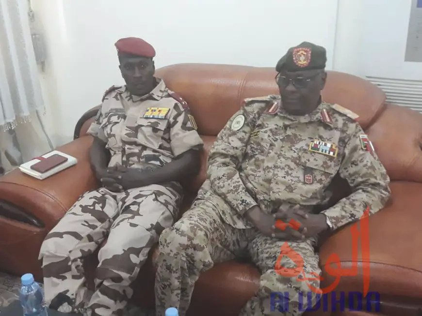 Tchad : une délégation militaire soudanaise à l'Est. © Alwihda Info