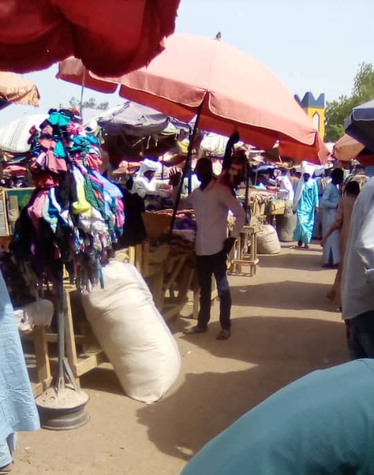 Le marché de N'Djamena, Tchad. © M.A.A/Alwihda Info