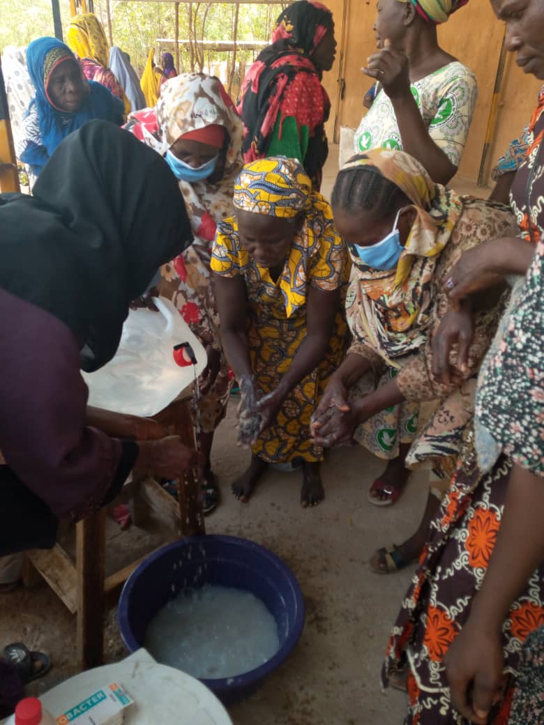 Tchad - coronavirus : les femmes à l'avant-garde de la sensibilisation. © Abakar Chérif/Alwihda Info