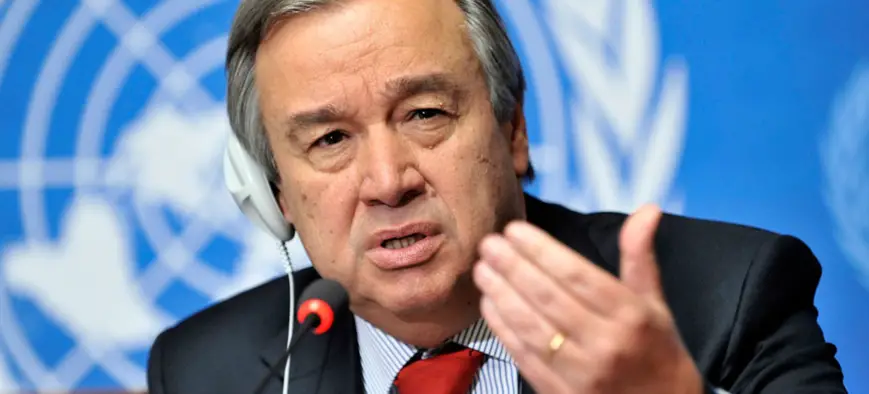 Le Secrétaire général des Nations Unies, António Guterres. © ONU/Jean-Marc Ferré