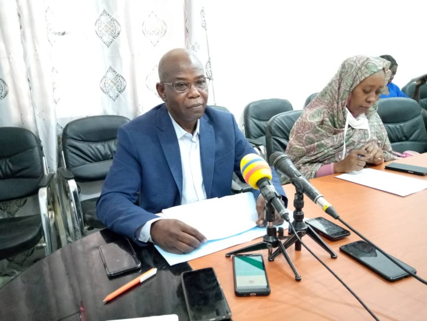 Le président de la Ligue tchadienne pour la lutte contre le cancer (LTCC), Dr Manikassé Palouma. © Kelvin Mendig-lembaye Djetoyo/Alwihda Info