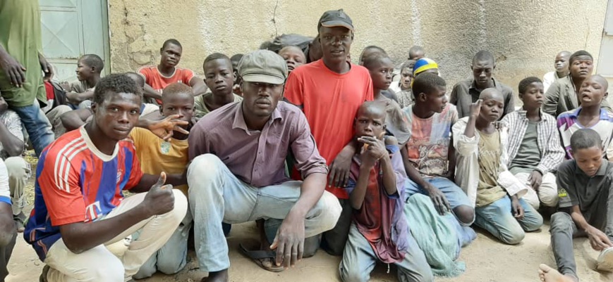 Tchad - Covid-19 : à N'Djamena, les enfants de la rue ne sont pas oubliés. © Alwihda Info Tchad - Covid-19 : à N'Djamena, les enfants de la rue ne sont pas oubliés. © Alwihda Info