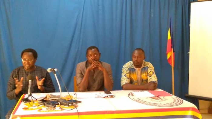 Tchad : les avocat d'un défenseur des droits de l'Homme appellent à sa libération. © Malick Mahamat/Alwihda Info Tchad : les avocat d'un défenseur des droits de l'Homme appellent à sa libération. © Malick Mahamat/Alwihda Info
