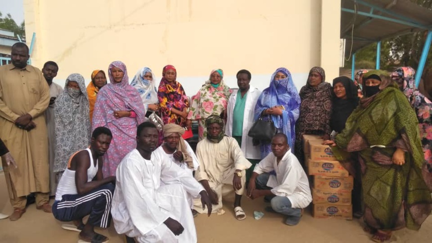 Tchad : une grande chaîne de solidarité pour les soldats blessés. © Malick Mahamat/Alwihda Info