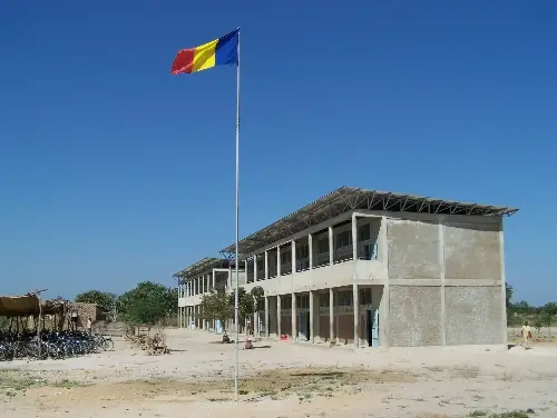 Un lycée à Kélo, Tchad © DR