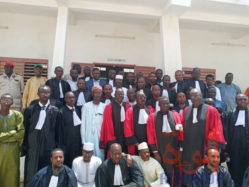 Tchad : 26 nouveaux magistrats prêtent serment à l'Est. © Alwihda Info