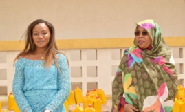 Tchad : des dons de vivres distribués à des organisations féminines. © DR/Maison nat. Femme Tchad : des dons de vivres distribués à des organisations féminines. © DR/Maison nat. Femme