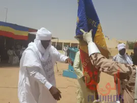 Tchad : "une lutte sans merci contre les ennemis de la paix", promet le général Brahim Seid. © Alwihda Info