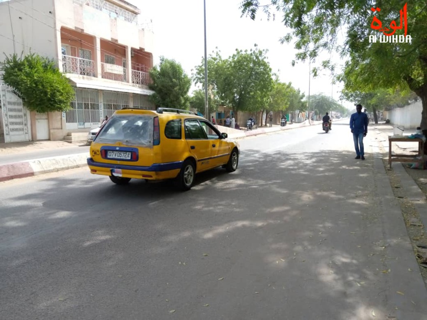 Tchad / Covid-19 : les taximan craignent le pire pour leurs affaires. © Kelvin Mendig-lembaye/Alwihda Info