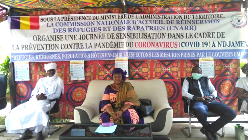 Tchad - Covid-19 : sensibilisation des réfugiés et retournés, une préoccupation pour le CNARR. © Malick Mahamat/Alwihda Info