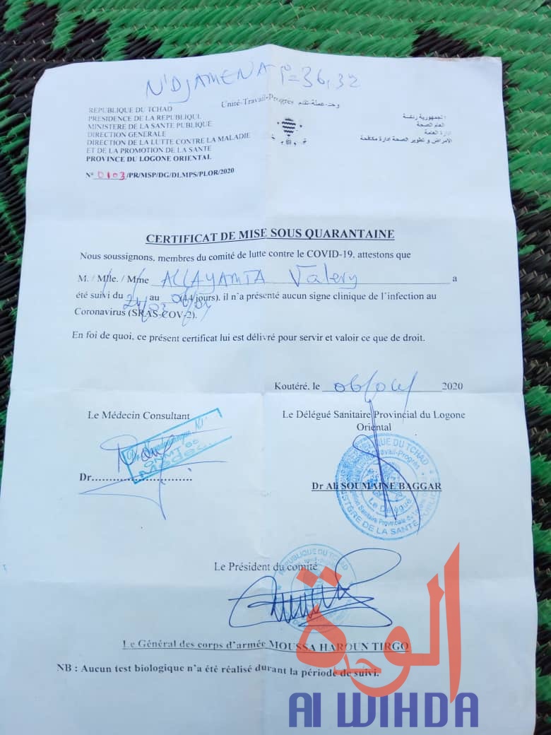 Tchad - Covid-19 : déconfinés de Koutéré, ils se retrouvent à la rue et stigmatisés. © Golmen Ali/Alwihda Info Tchad - Covid-19 : déconfinés de Koutéré, ils se retrouvent à la rue et stigmatisés. © Golmen Ali/Alwihda Info