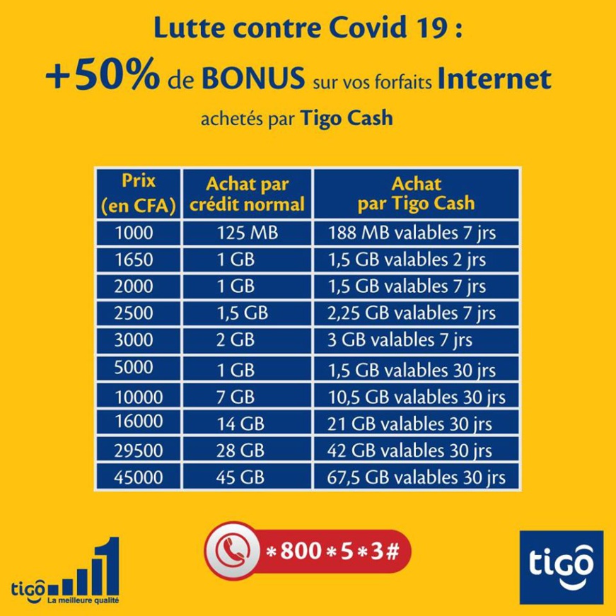 Tchad : accès à Internet, Tigo baisse ses prix Tchad : accès à Internet, Tigo baisse ses prix