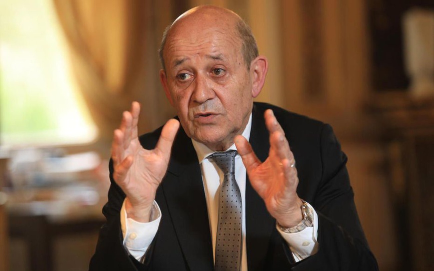 Le ministre français des Affaires étrangères Jean-Yves Le Drian. © LP/Olivier Lejeune Le ministre français des Affaires étrangères Jean-Yves Le Drian. © LP/Olivier Lejeune