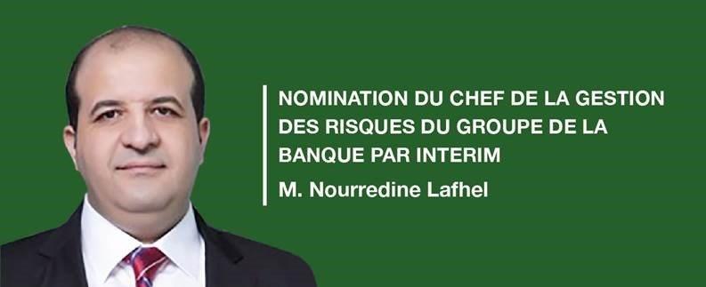 BAD : nomination du Chef par intérim de la Gestion des risques