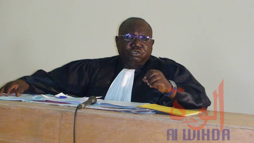 Le président du Tribunal de grande instance de Massakory, Kagongbé Moïse. © Mbainaissem Gédéon Mbeibadoum/Alwihda Info Le président du Tribunal de grande instance de Massakory, Kagongbé Moïse. © Mbainaissem Gédéon Mbeibadoum/Alwihda Info