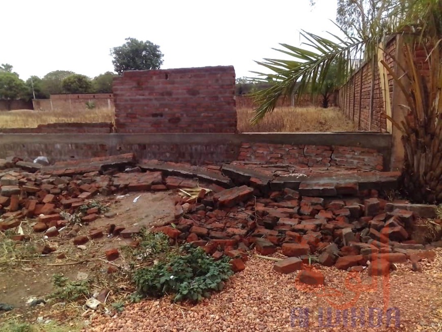 Tchad : de multiples dégâts à Moundou après une intempérie. © Golmen Ali Tchad : de multiples dégâts à Moundou après une intempérie. © Golmen Ali