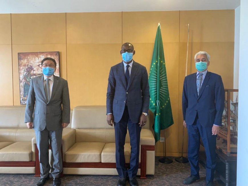 Covid-19 - Africains "stigmatisés" en Chine : l'UA demande des explications. © DR Covid-19 - Africains "stigmatisés" en Chine : l'UA demande des explications. © DR