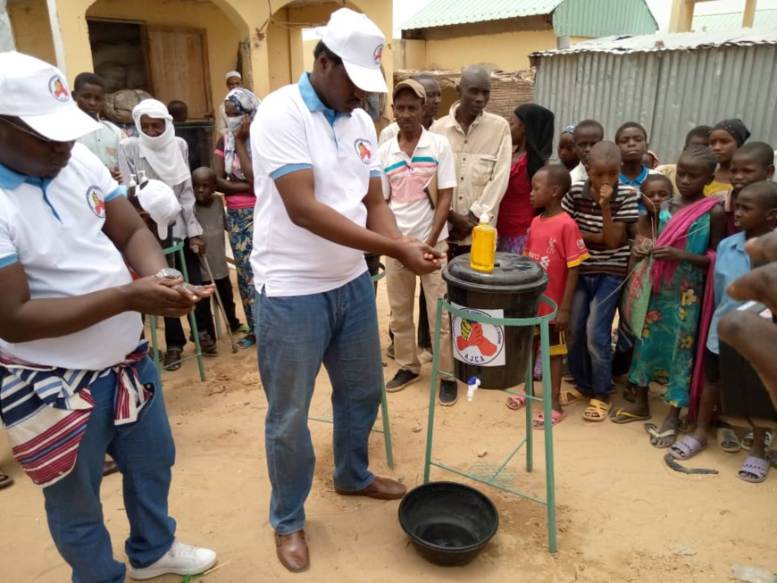 Tchad - Covid-19 : les réfugiés du site de Gaoui ne sont pas oubliés. © Kelvin Mendig-lembaye Djetoyo/Alwihda Info Tchad - Covid-19 : les réfugiés du site de Gaoui ne sont pas oubliés. © Kelvin Mendig-lembaye Djetoyo/Alwihda Info