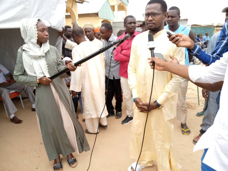 Tchad - Covid-19 : les réfugiés du site de Gaoui ne sont pas oubliés. © Kelvin Mendig-lembaye Djetoyo/Alwihda Info Tchad - Covid-19 : les réfugiés du site de Gaoui ne sont pas oubliés. © Kelvin Mendig-lembaye Djetoyo/Alwihda Info